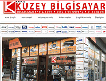 Tablet Screenshot of karasukuzeybilgisayar.com